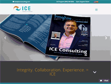 Tablet Screenshot of iceconsulting.com